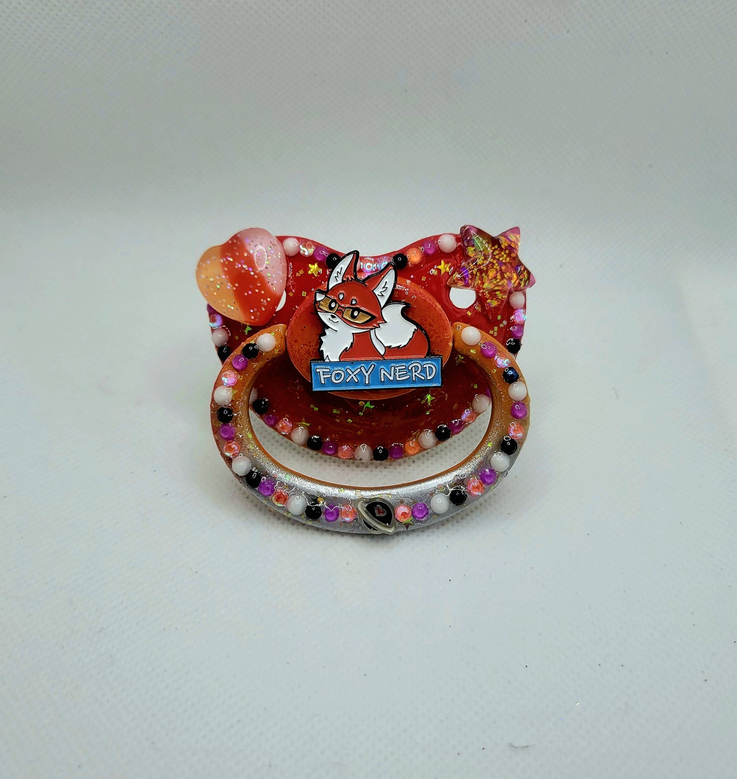 Adult pacifier Foxy Nerd