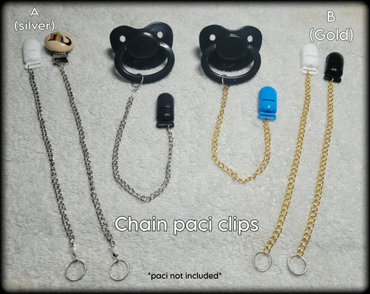 Chain Paci Clip