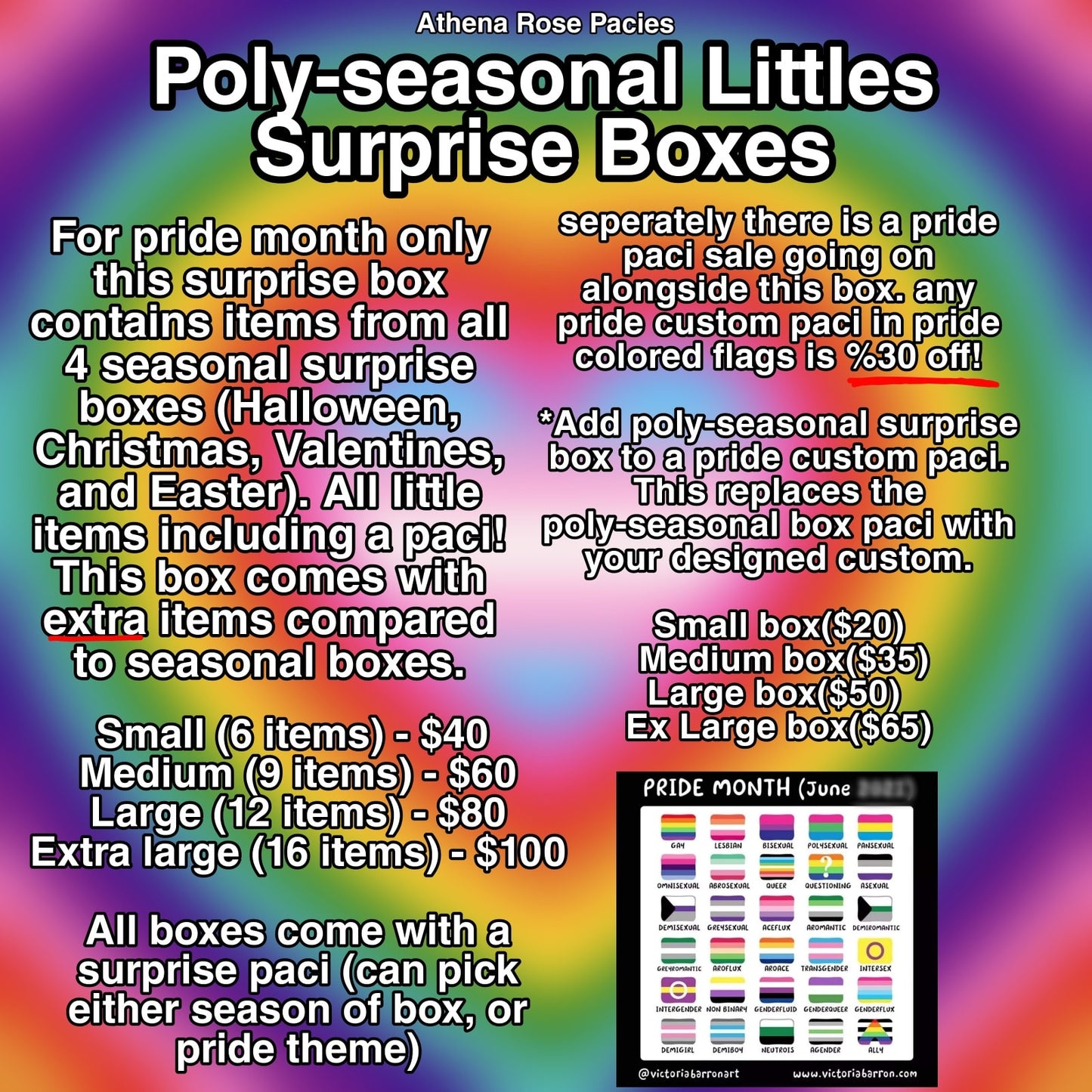 Poly-seasonal Surprise boxes