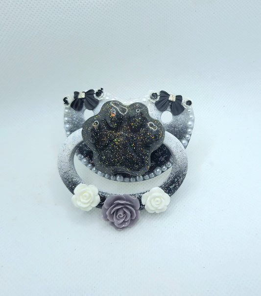 Adult pacifier Paw Print Baby