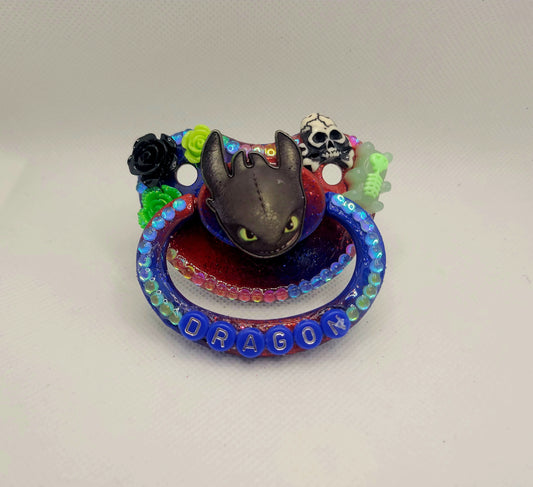 Adult pacifier Dragons