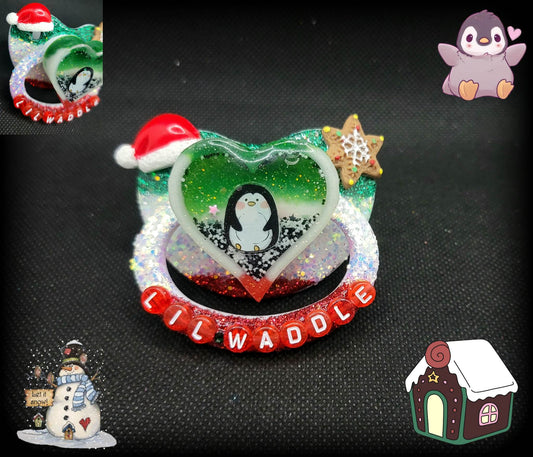Adult Pacifier Penguin Waddle